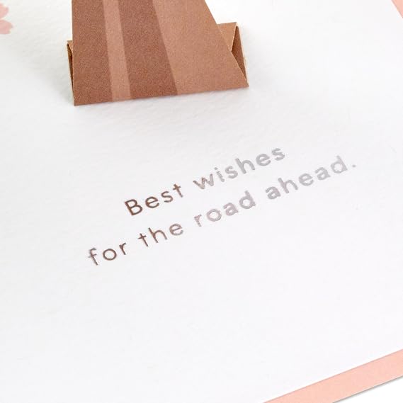 Hallmark Signature Paper Wonder Pop Up Düğün Kartı (Klasik Araba, Yeni Evlenmiş) (5RZH1207)