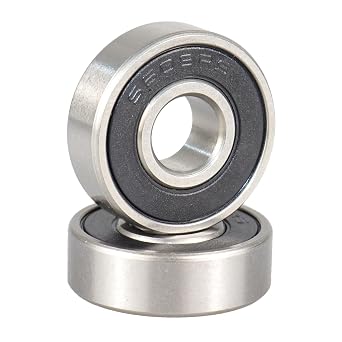 S608-2RS Bearing 8x22x7mm 440C Stainless Steel ABEC-5 Level Stainless Steel Ball Bearings Rubber Sealed (Pick of 10Pcs)