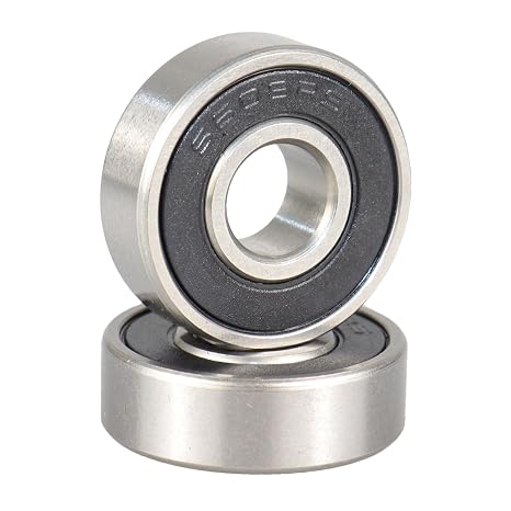 S608-2RS Bearing 8x22x7mm 440C Stainless Steel ABEC-5 Level Stainless Steel Ball Bearings Rubber Sealed (Pick of 10Pcs)