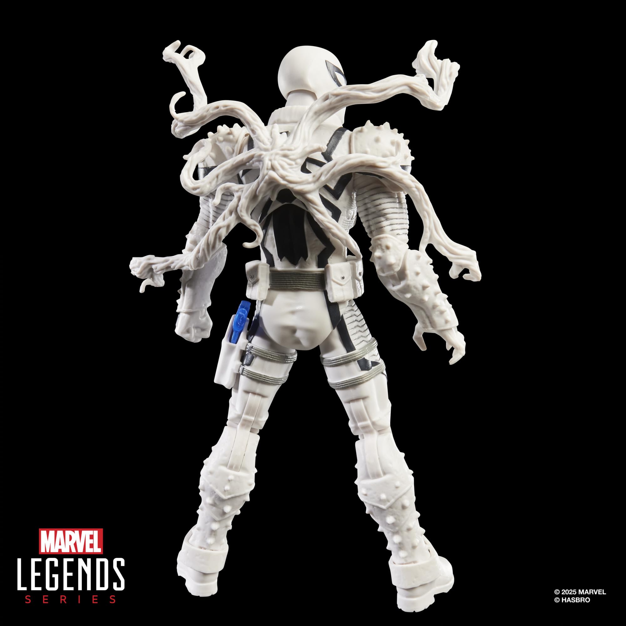 Spider-Man Marvel Legends Series Magic: The Gathering Agent Anti-Venom, 15 cm figurka zabawka i ekskluzywna foliowa kolekcjonerska gra karciana karta kolekcjonerska
