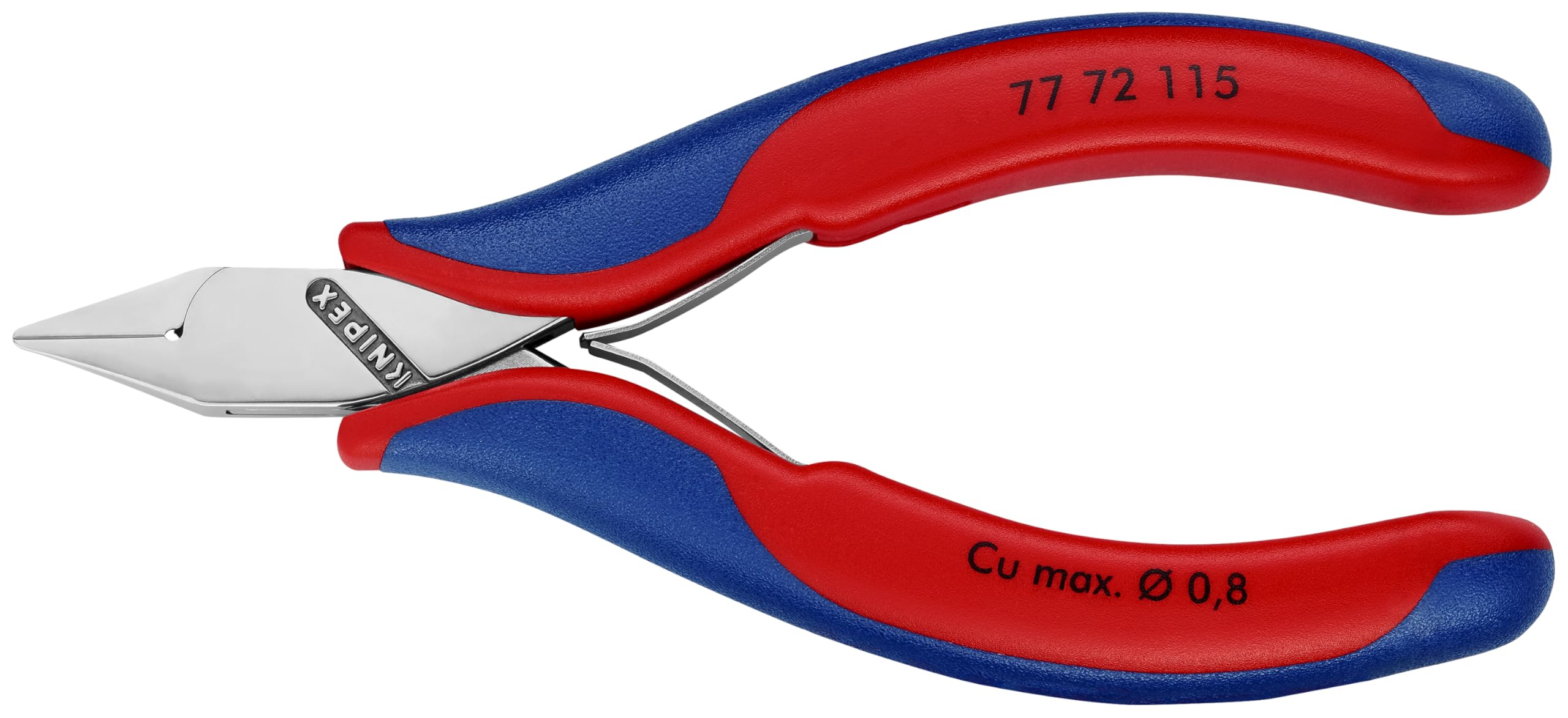 Cortador diagonal Knipex 77 72 115 para reparación de circuitos en el hogar