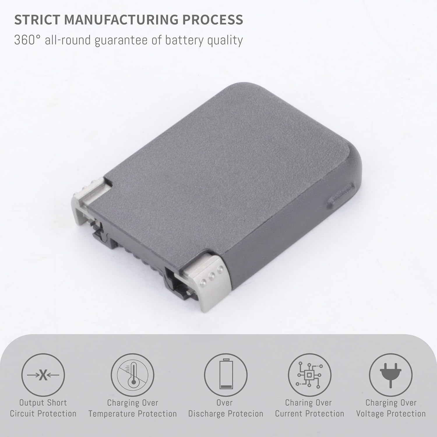 BAT-SCN10 New Replacement Battery for 8675i Wearable Scanner Model Part Number BAT-SCN10 50175379-001 3.85V 570mAh/2.19Wh image 6 of 7 B0F4N5BQW4