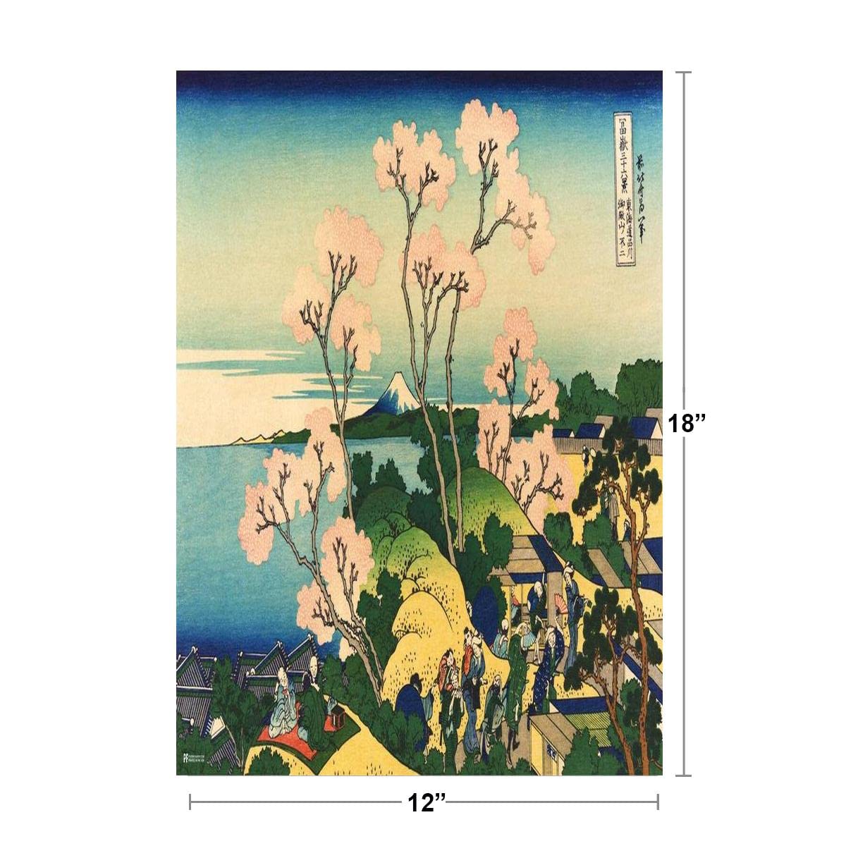 Amazon.com: Goten Yama Hill Mount Fuji Katsushika Hokusai Japanese