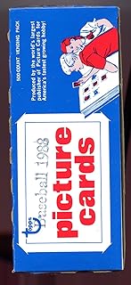 1988 Topps Baseball Vending Box ~ Wax Pack Tom Glavine Rookie Card Set FROM CASE