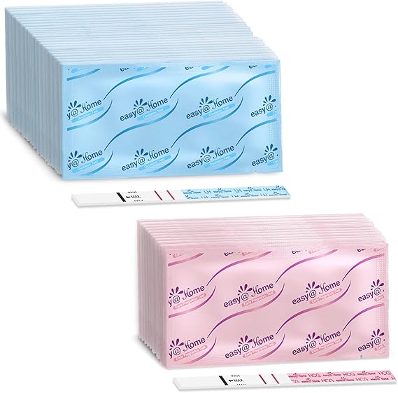 Ovulation & Pregnancy Test Strips Kit EasyHome 100