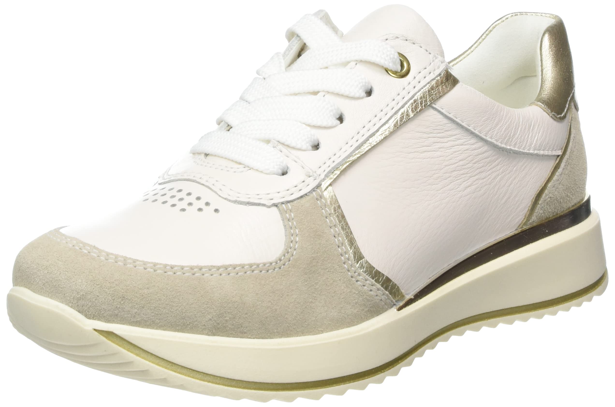 ARA Women's Las Vegas Trainers, Cream Shell Platinum, 40 EU Weit