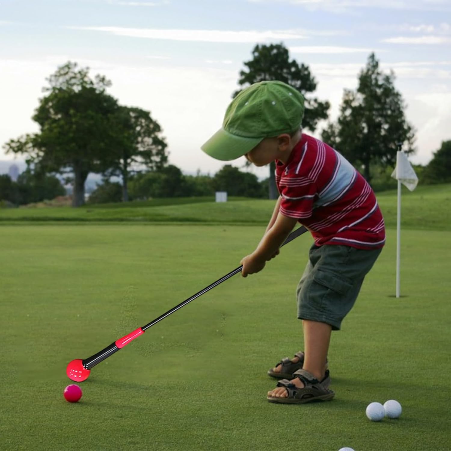 Golf Swing Speed Trainer | Golf Swing Trainer Warm-Up Stick | Warm-Up Stick, Grip & Correction, Professional for Enhanced Skill, Strength & Correct Path, Indoor Practice, Accessories
