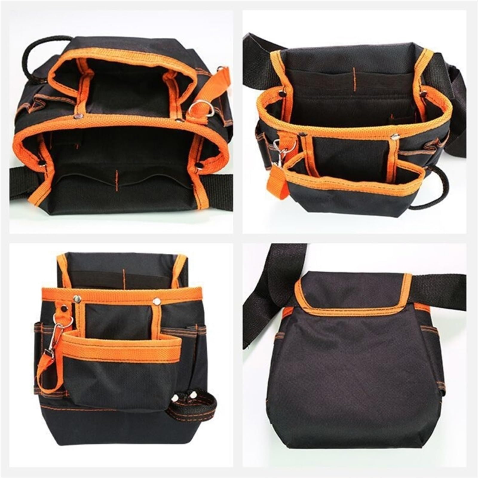 Torba na pas dla elektryka, przenośna torba na narzędzia, torba na pas z tkaniny Oxford,Zestaw narzędzi