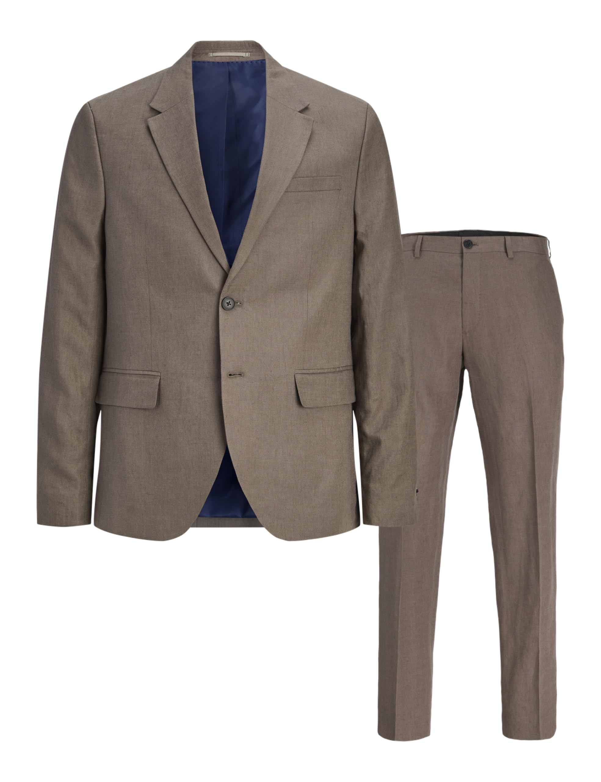 JACK & JONES Jprblamartin Lawrence Linen Suit Un01 Jprblamartin Lawrence Linen Suit Un01 Uomo (Pacco da 1)