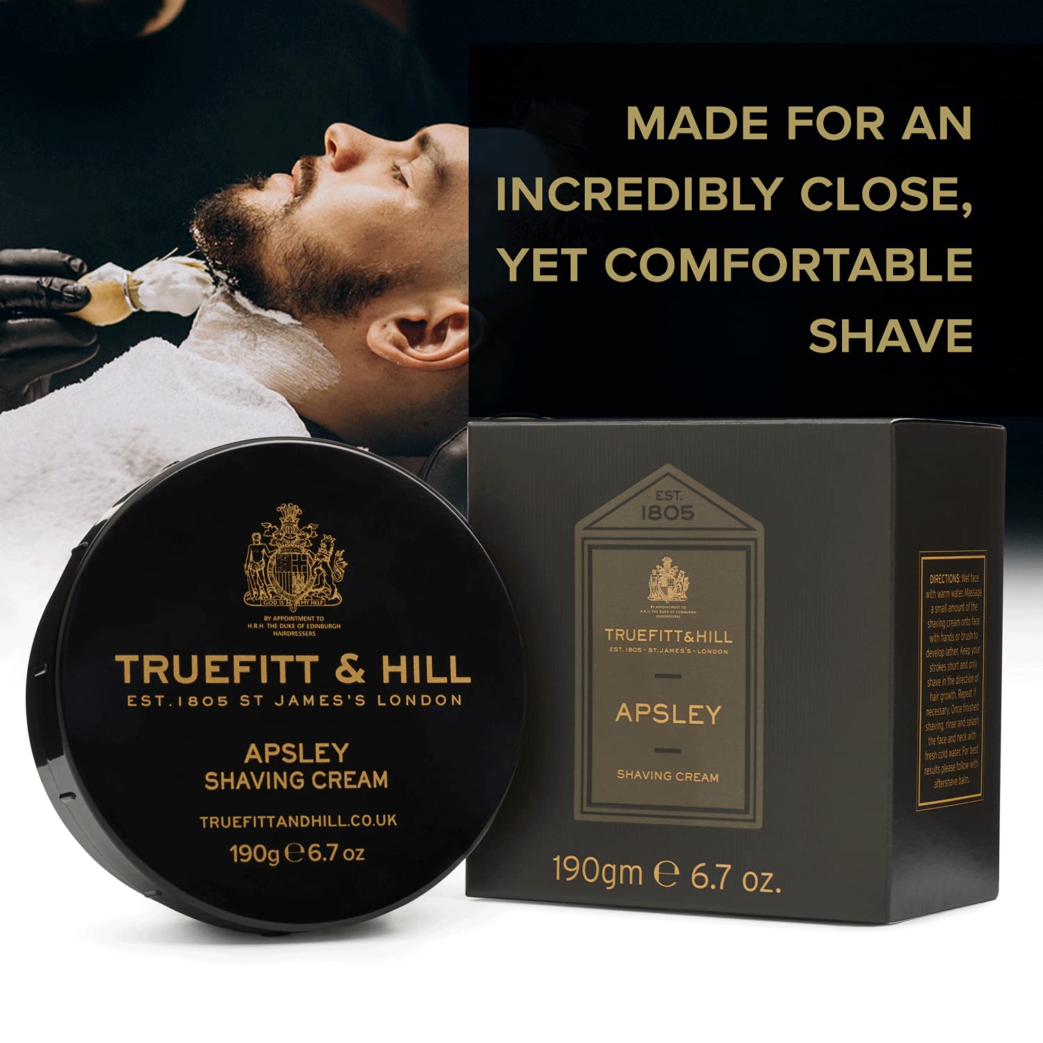 Truefitt & Hill Apsley Shaving Cream Bowl