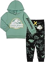 Vista 3 de Jurassic World Sudadera con capucha de forro polar para niñas de dinosaurio a niño grande