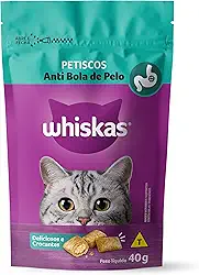whiskas Petisco Whiskas Anti Bola De Pelo Para Gatos Adultos 40 G