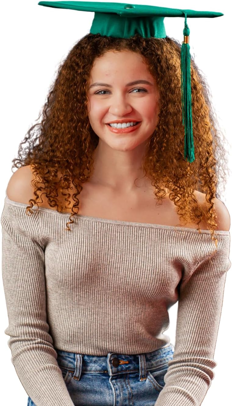 Grad Cap Remix - The ORIGINAL Graduation Cap Headband - Keep Your Natural Hair on Grad Day and Secure Your Cap - Black and Clear Headband Included - Image 7