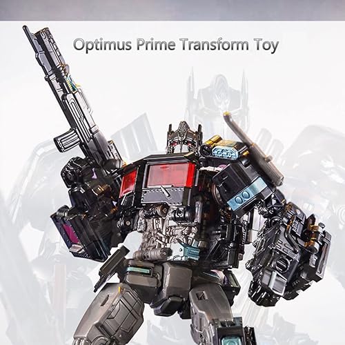 Miniatura 5 de QCCX Juguetes de Robots de Coches, Figuras de Acción de Deformación para Niños y Niñas de 6 años en adelante, Transformados en Juguetes de Coches