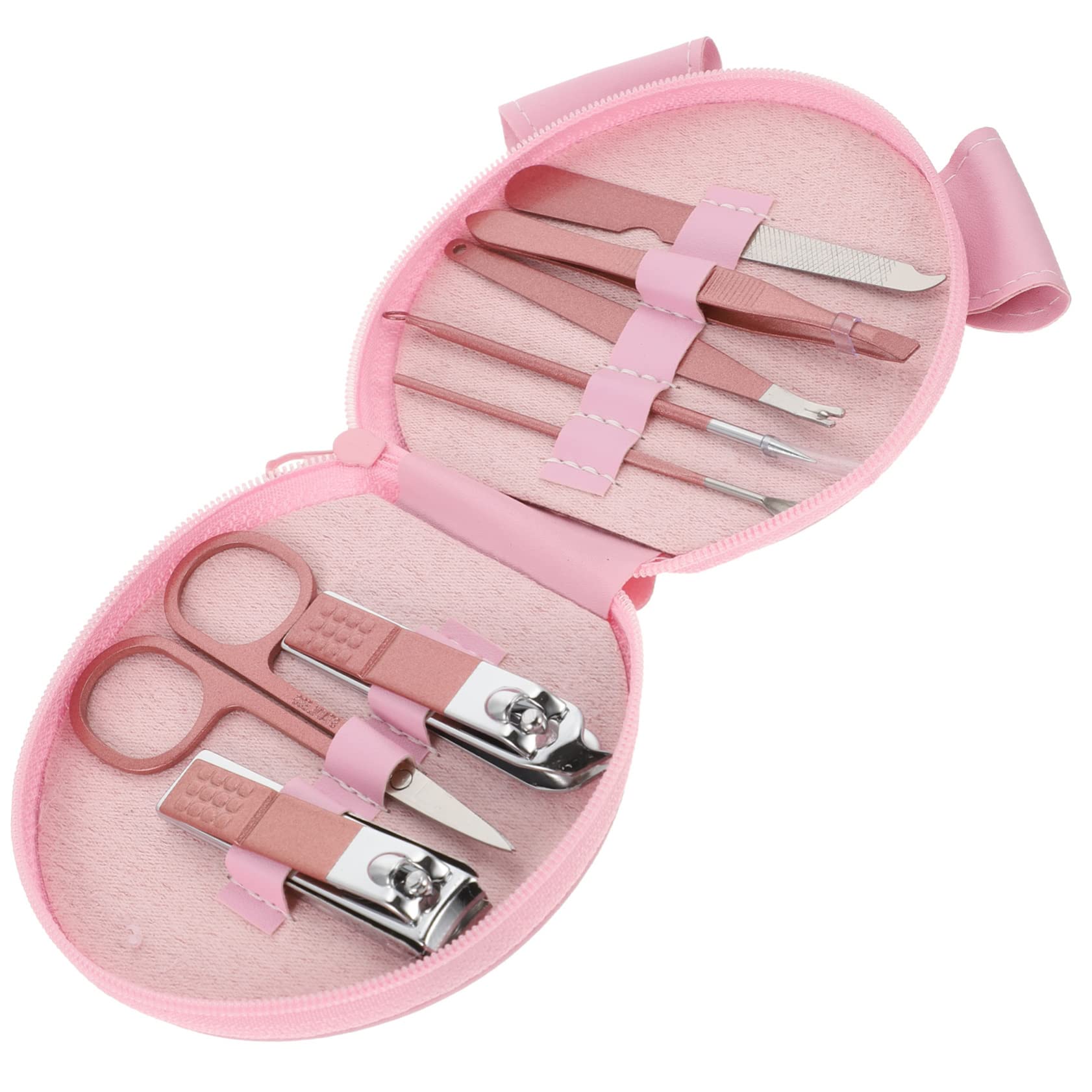Healeved 3sets Tronchesi Per Unghie Acciaio Inossidabile Kit Manicure Portatile Per Di Mani e Piedi Strumenti Per Pedicure e Manicure Per Viaggi e Uso Quotidiano