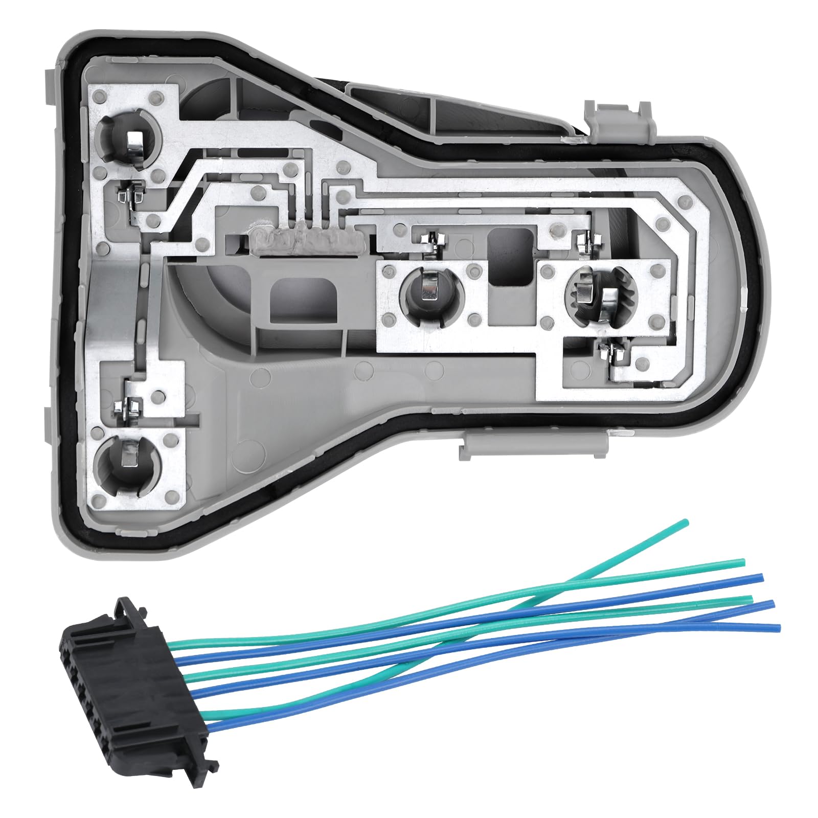 Soporte para Bombilla Trasera para VW Polo 4 (9N3) 2006-2010 | OEM 6QD945257A 6QD945258A, con Kit de Enchufe de Repuesto
