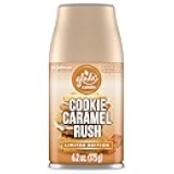 Automatic Spray Refill and Holder Kit, Air Freshener for Home and Bathroom, Cookie Caramel Rush, 6.2 Oz