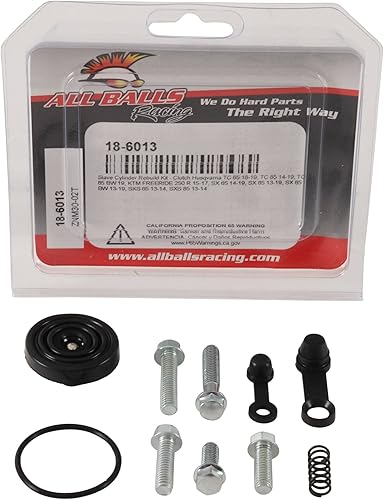 Miniatura 3 de All Balls Kit de cilindro esclavo de embrague de carreras con pistón 18-6013 repuesto para KTM 65 SX 2014-2017, 65 SXS 2013 2014, 85 SX 2013-2017,