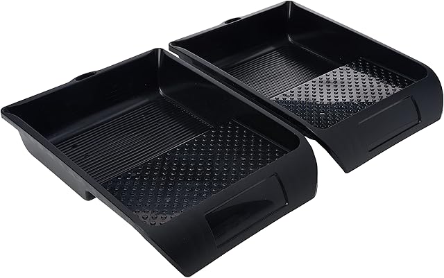 Color Expert 84801810 Paint Tray 26 x 32 cm Plastic Black