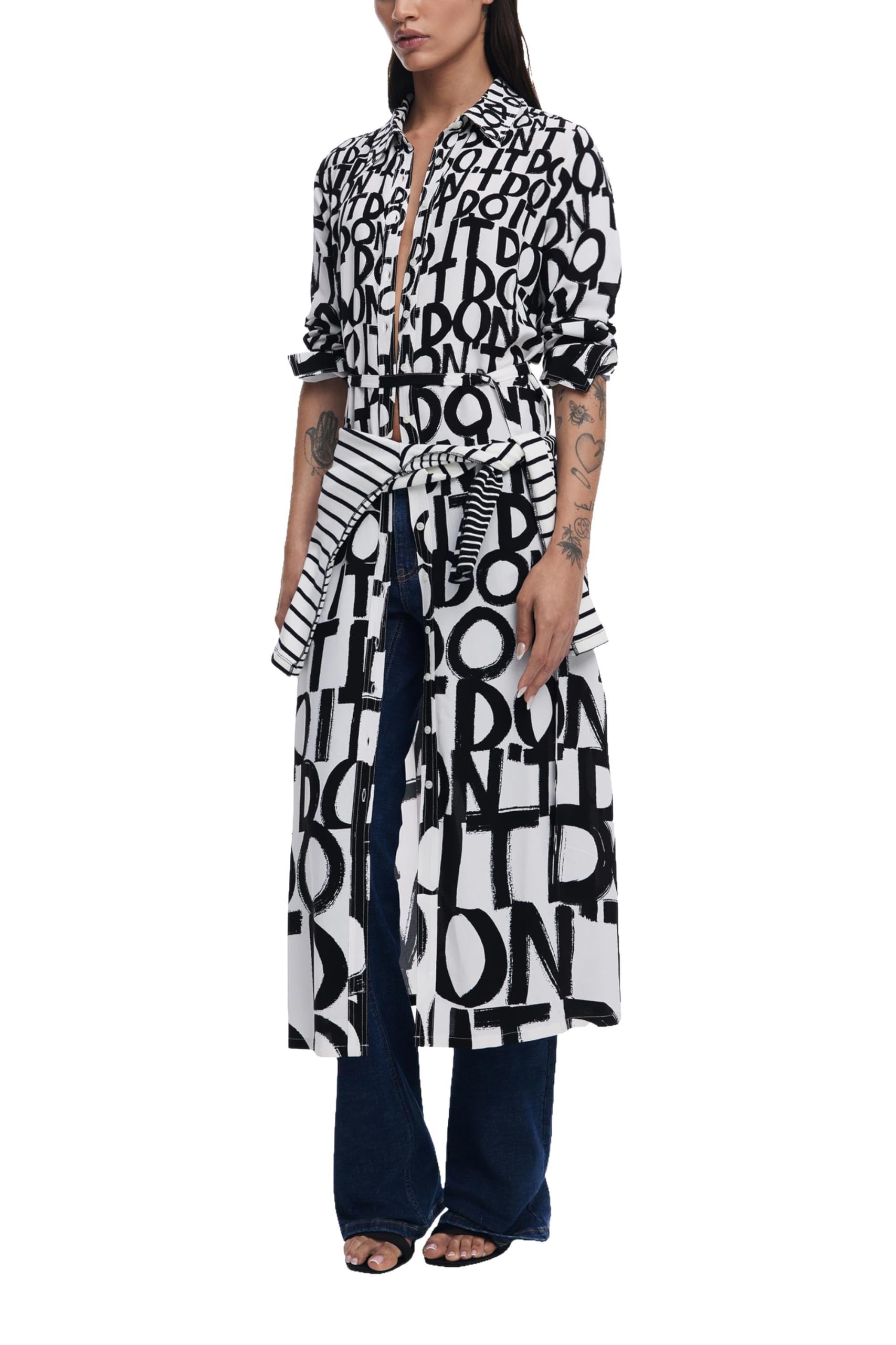 Desigual Vest_Tripoli Casual Dress Mujer