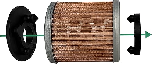 Miniatura 3 de 2 filtros de aceite HF142 para YFM350U YFM350X YFM400 YFM400F FM350FW Big Bear Raptor Warrior Motorcycle 1UY-13440-01 1UY-13440-02 WR426F 1998-2002