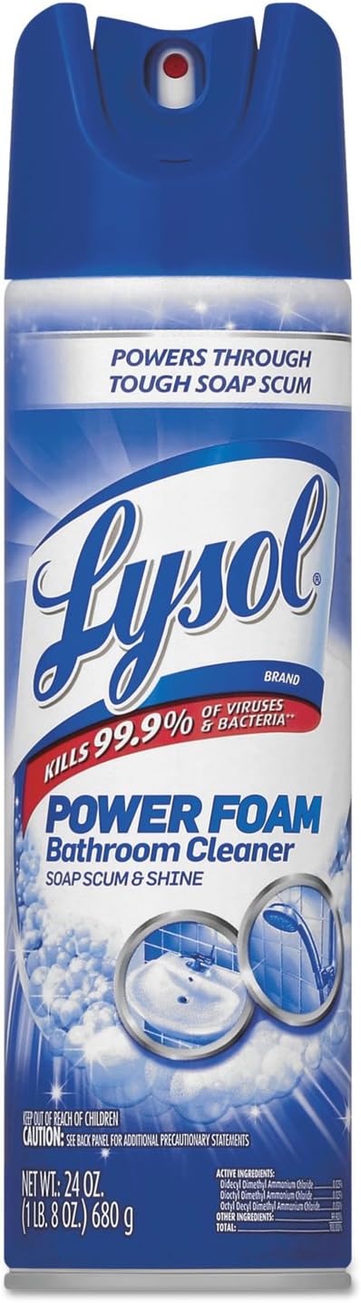 Lysol Bathroom Cleaner Spray, Island Breeze 24 oz (Pack of 12)