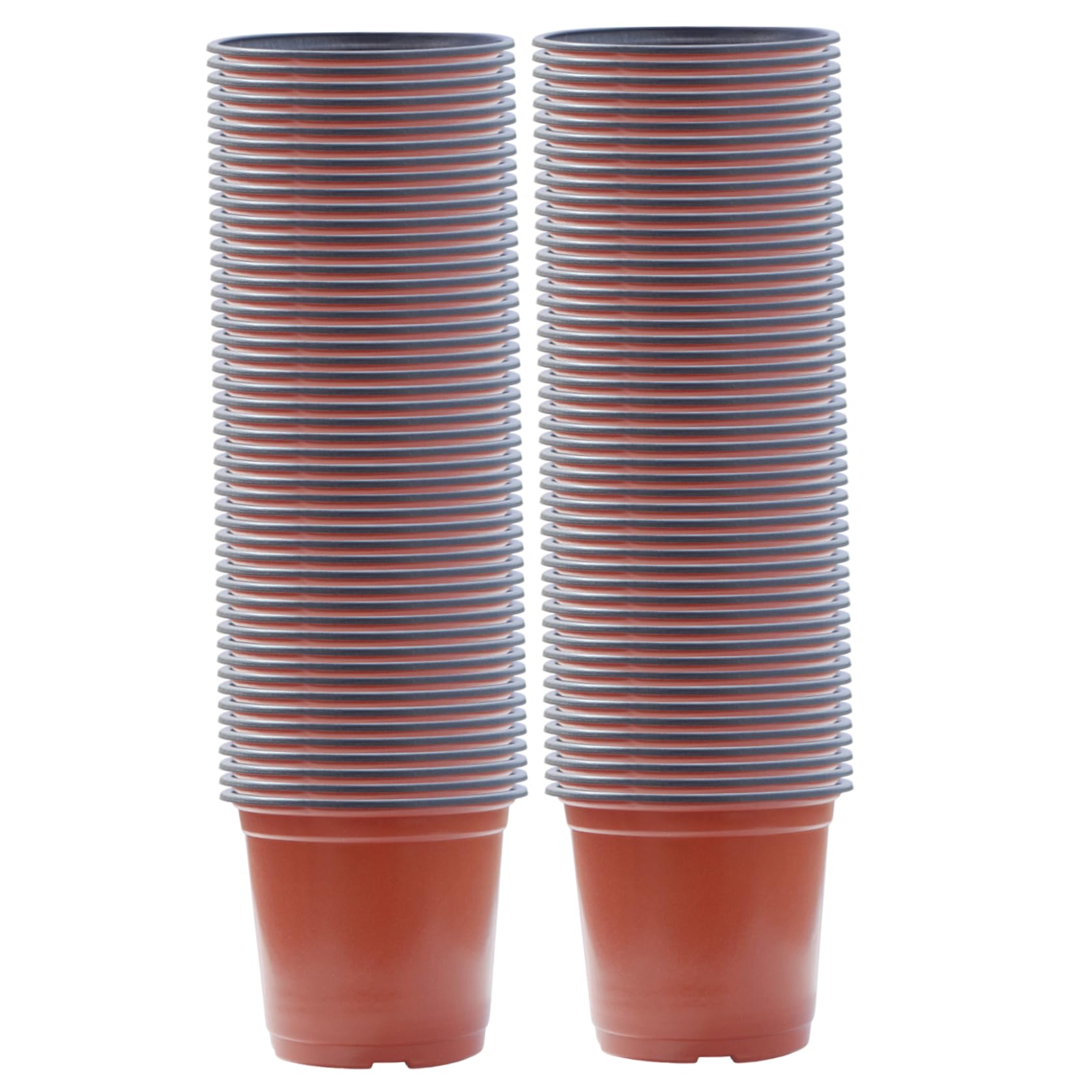 Pots de pépinière empilables en plastique pour réussir vos boutures et semis de succulentes