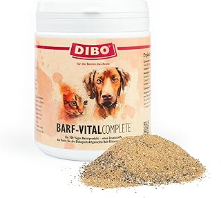 Barf-Vital-Complete, 450 g can, dietary supplement as a healthy, natural diet for dogs by DIBO, dog food, barf, B.A.R.F. product image