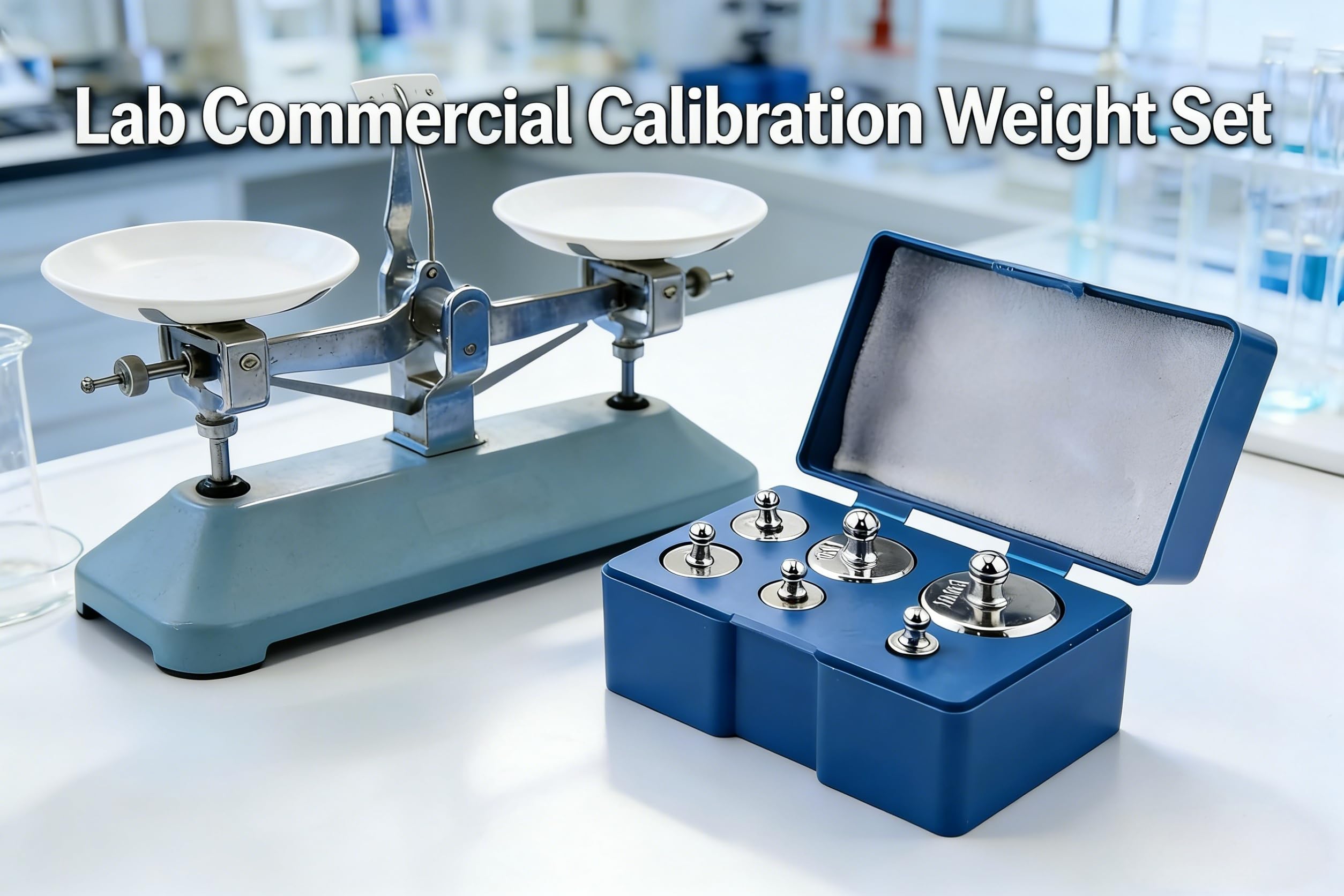 MAGIKON Steel Calibration Weight Kit, M2 Class 205g (100/50/20/10/5g) — Amazon image 3