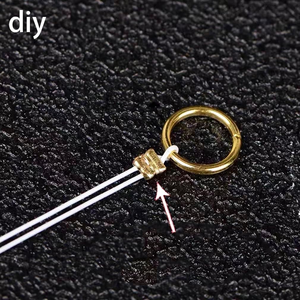 1000Pcs 3mm Brass Crimp Beads Metal Spacers Stopper Beads Round Bead Spacers Clamp Ends for DIY Jewelry Making, Bracelet, Necklace, Earring (Gold) - Image 5