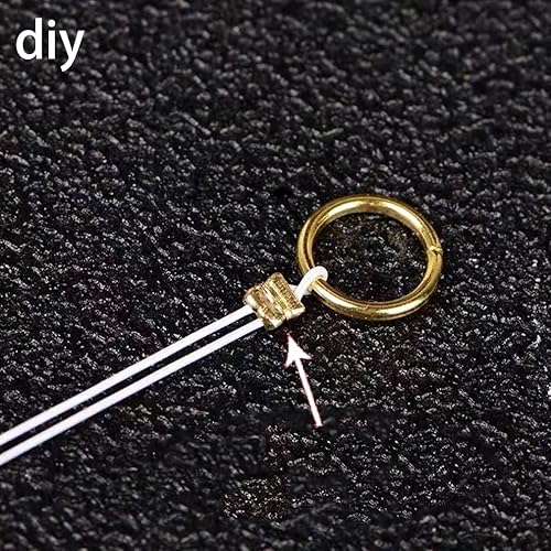 Miniatura 5 de Daiyifiy 1500 cuentas de engarce de latón de 0.098 pulgadas (0.098 in), espaciadores de metal, cuentas redondas de metal, espaciadores de cuentas,