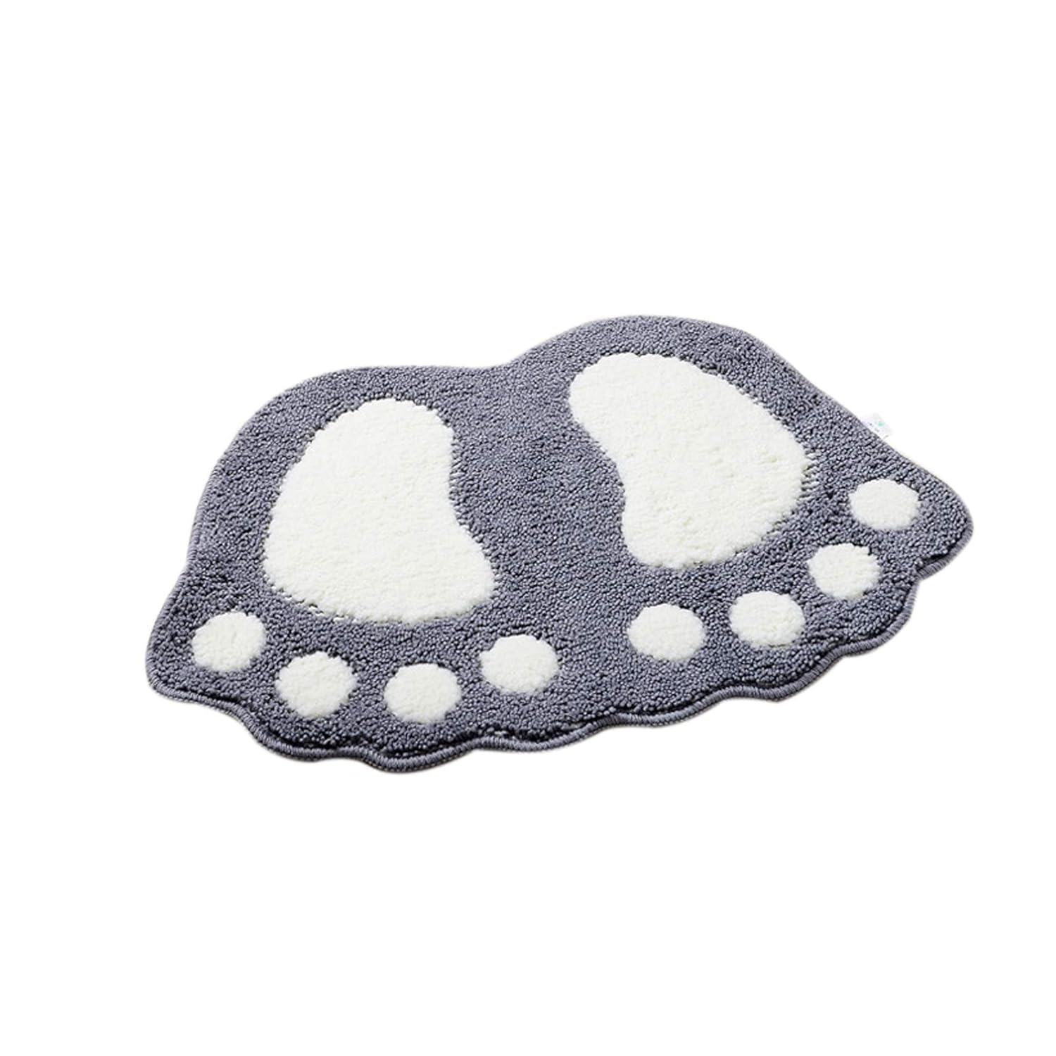 Bath Mat Bathroom Shower Rugs Area Rugs Carpet Non Slip Cute Big Feet Absorbent Doormat Floor Mat Living