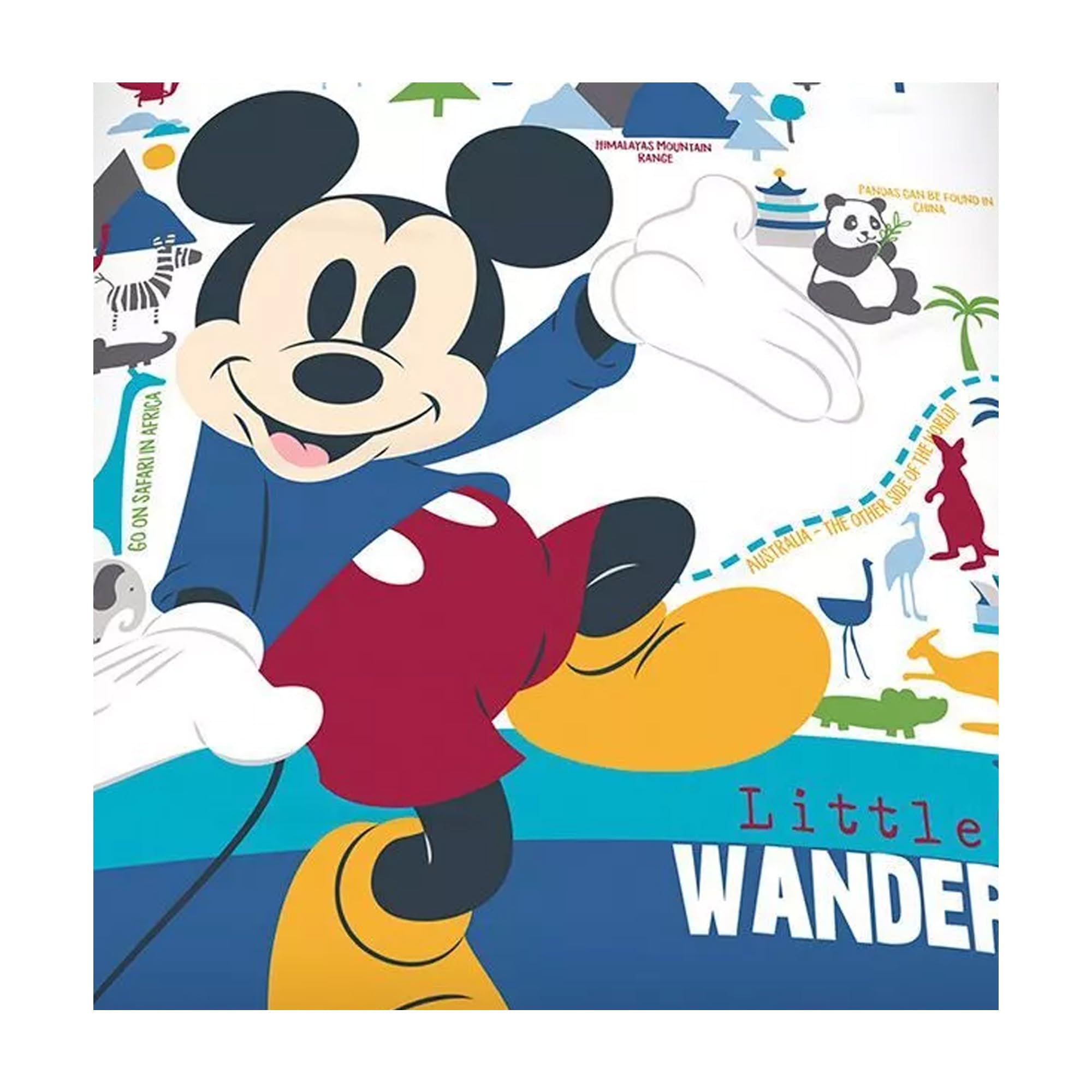 Mickey Mouse Kołdra dla dzieci, 150 x 120 cm