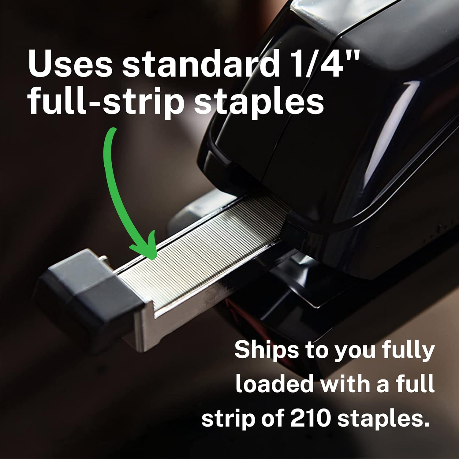 EcoElectronix EX-25 Electric Stapler - Heavy Duty Automatic Stapler w/ 25-30 Sheet Capacity - One Finger Touch w/ Jam-Free Operation - at Home or Professional Office Supplies - (White) : Office Products