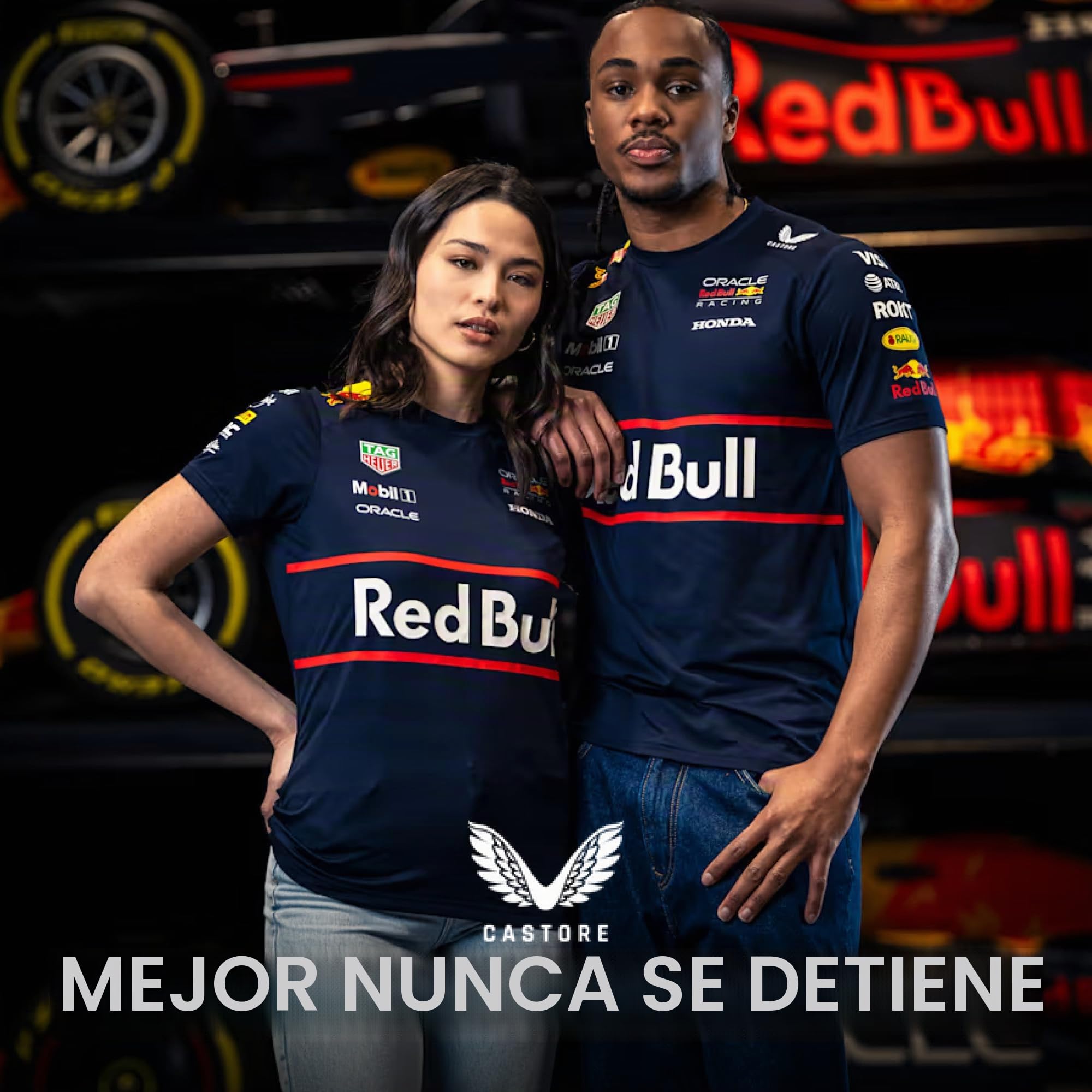 Castore - Camiseta para Hombre (1 Unidad)