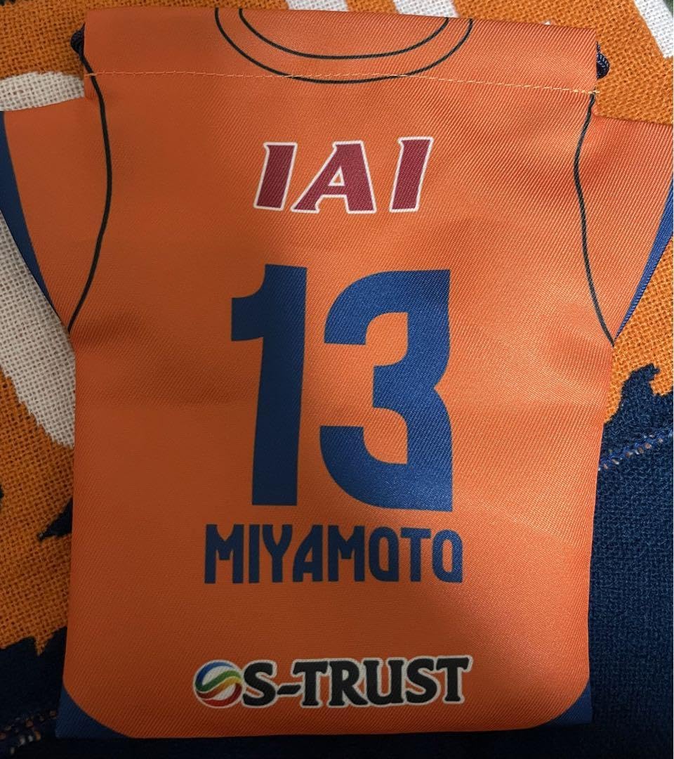 Amazon.co.jp: 清水エスパルス 13番 宮本 航汰選手 ユニフォーム型巾着
