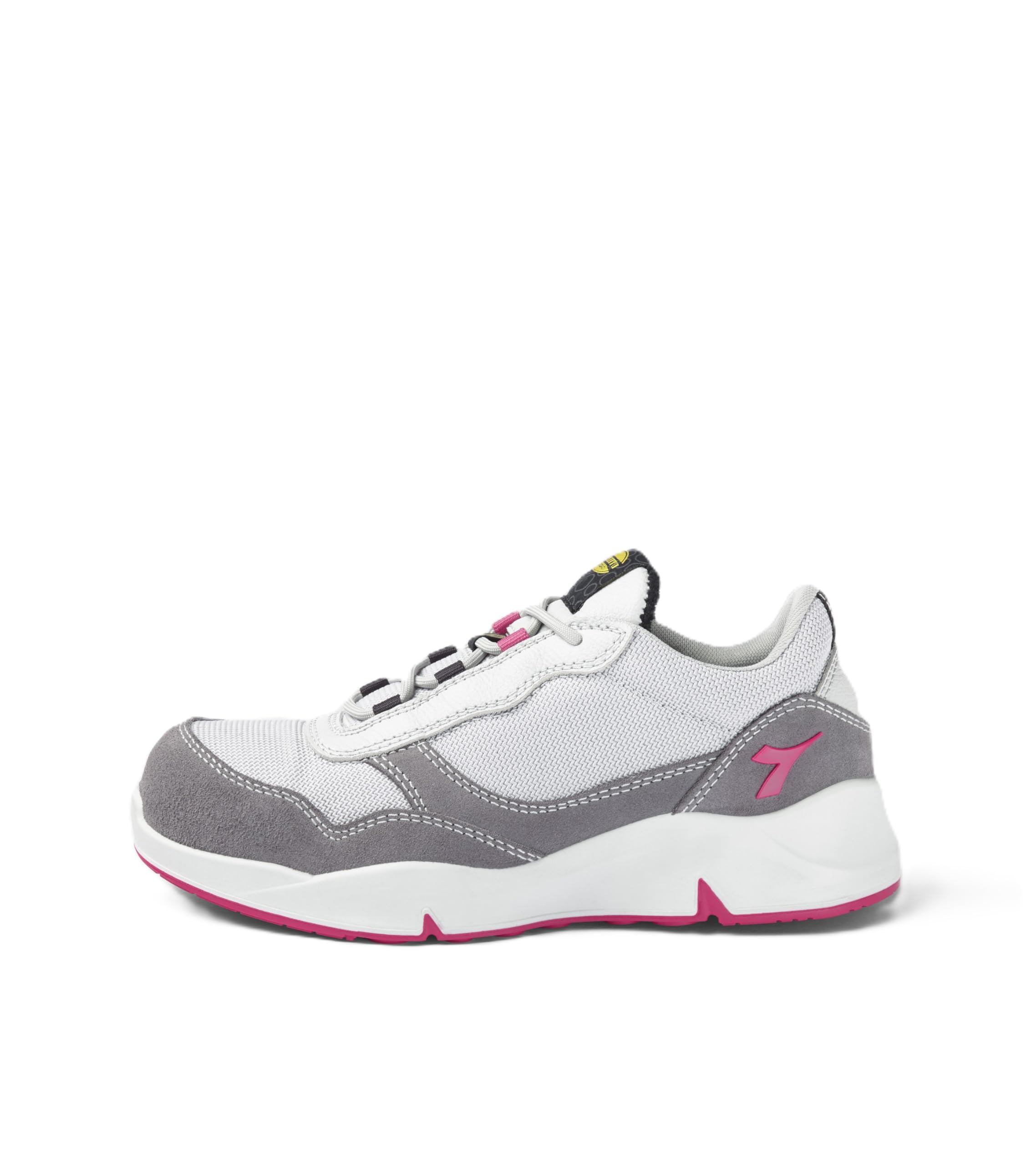 Utility Diadora, Scarpe Antinfortunistiche Unisex, Athena Text Low S1PL FO SR ESD, Colore Gray Violet/​Raspberry, Taglia 35