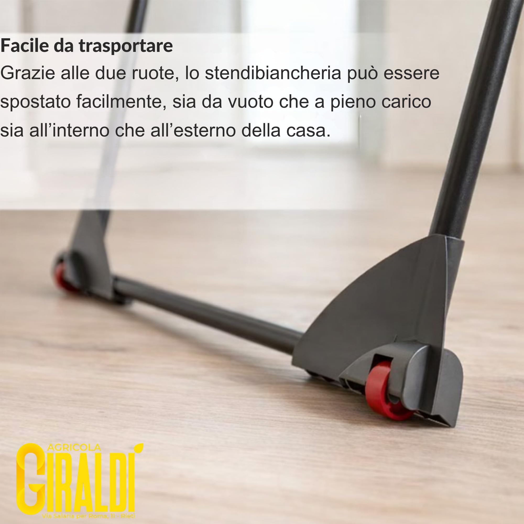 Stendino Pieghevole Infinity Flex Ultimate BLACK - Estensibile 2 metri con Ruote - 30 METRI di STENDITURA - Ali Alte per Lenzuola e Pantaloni - Stendibiancheria con Struttura in Acciaio e Alluminio