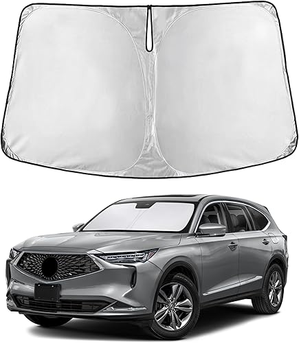 Miniatura 201 de EcoNour Parasol para parabrisas compatible con Hyundai Tucson 2016-2019 2020 2021, visera solar para parabrisas delantero y ventana, bloqueador