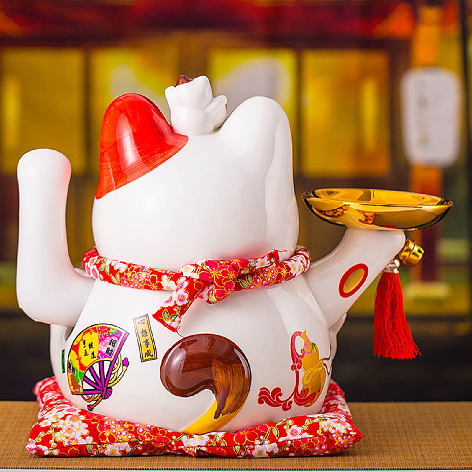 Amazon.co.jp: Waving to bring wealth lucky cat feng shui