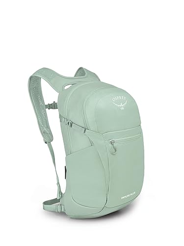 Osprey Daylite Plus Commuter Backpack β Lightweight, Everyday Pack with Laptop Sleeve and Water Bottle Pockets β Ideal for Work, School, and Travel with Versatile Storage Options, Frosty Mint Green - Frosty Mint