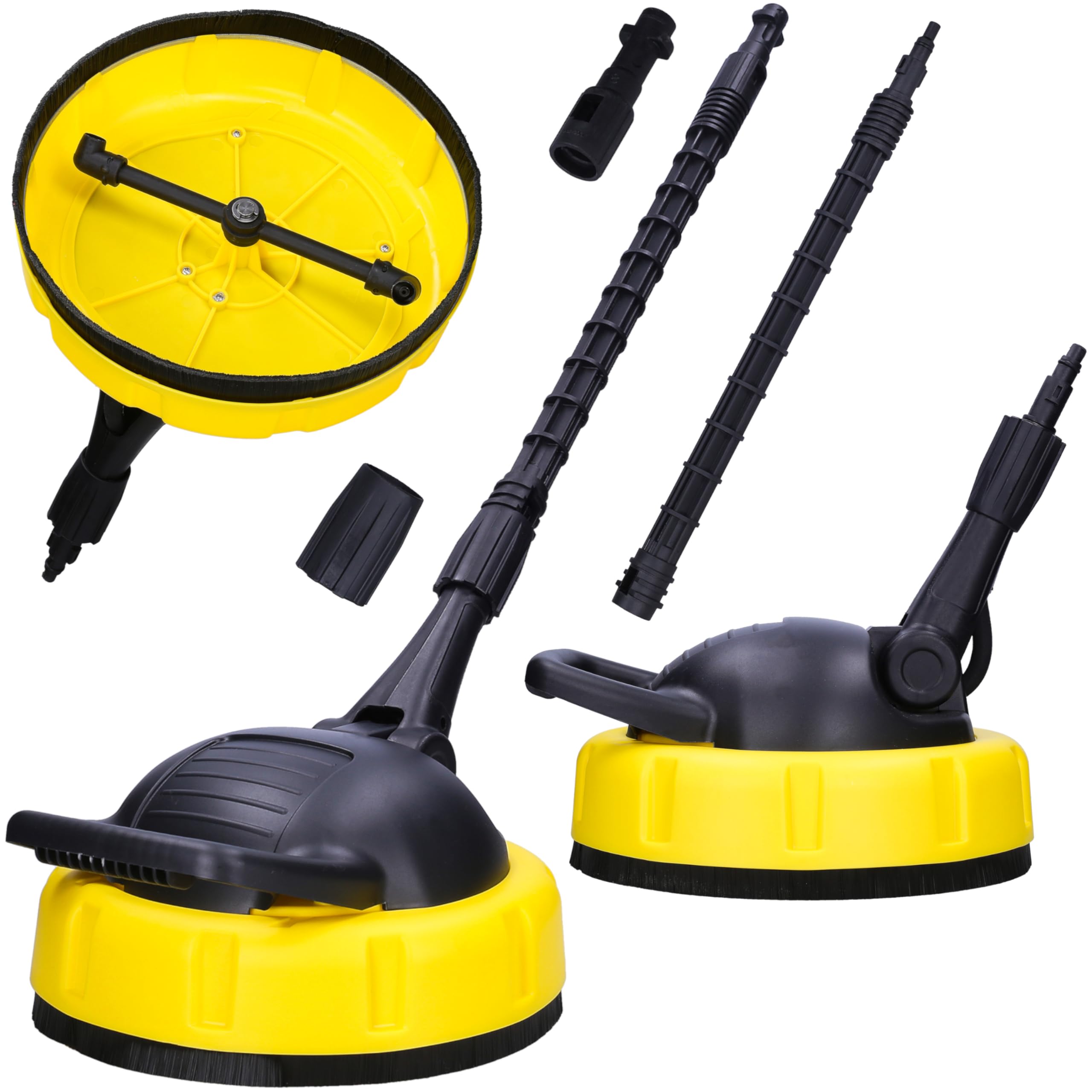 Sillar Cepillo Rotativo de Alta Presión para Hidrolimpiadora – Compatible con Kärcher K2-K7, Lavor, Parkside | Limpieza Rápida de Terrazas, Caminos y Fachadas