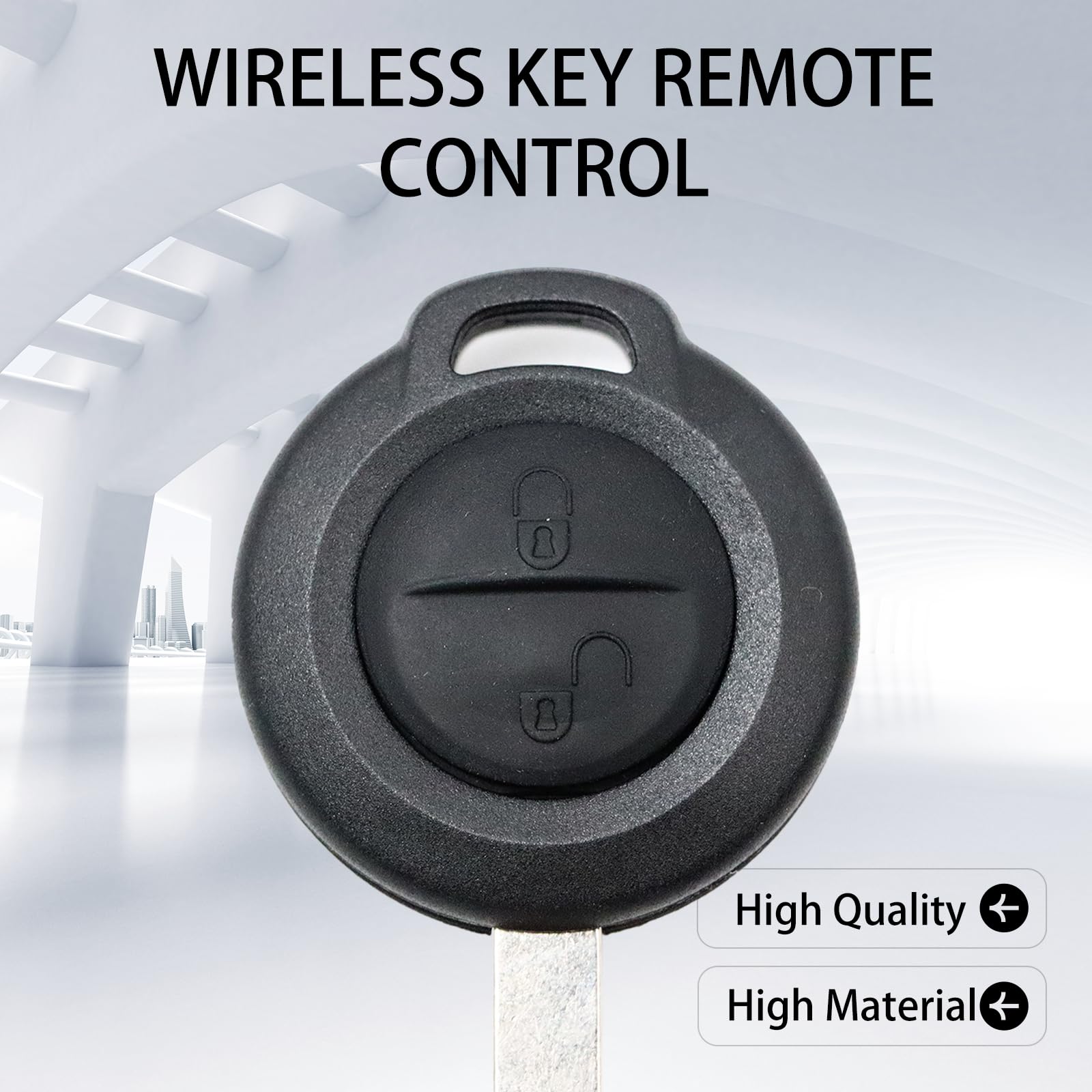Smart Key - Mando a distancia con 2 botones para Forfour 454 (433 MHz)