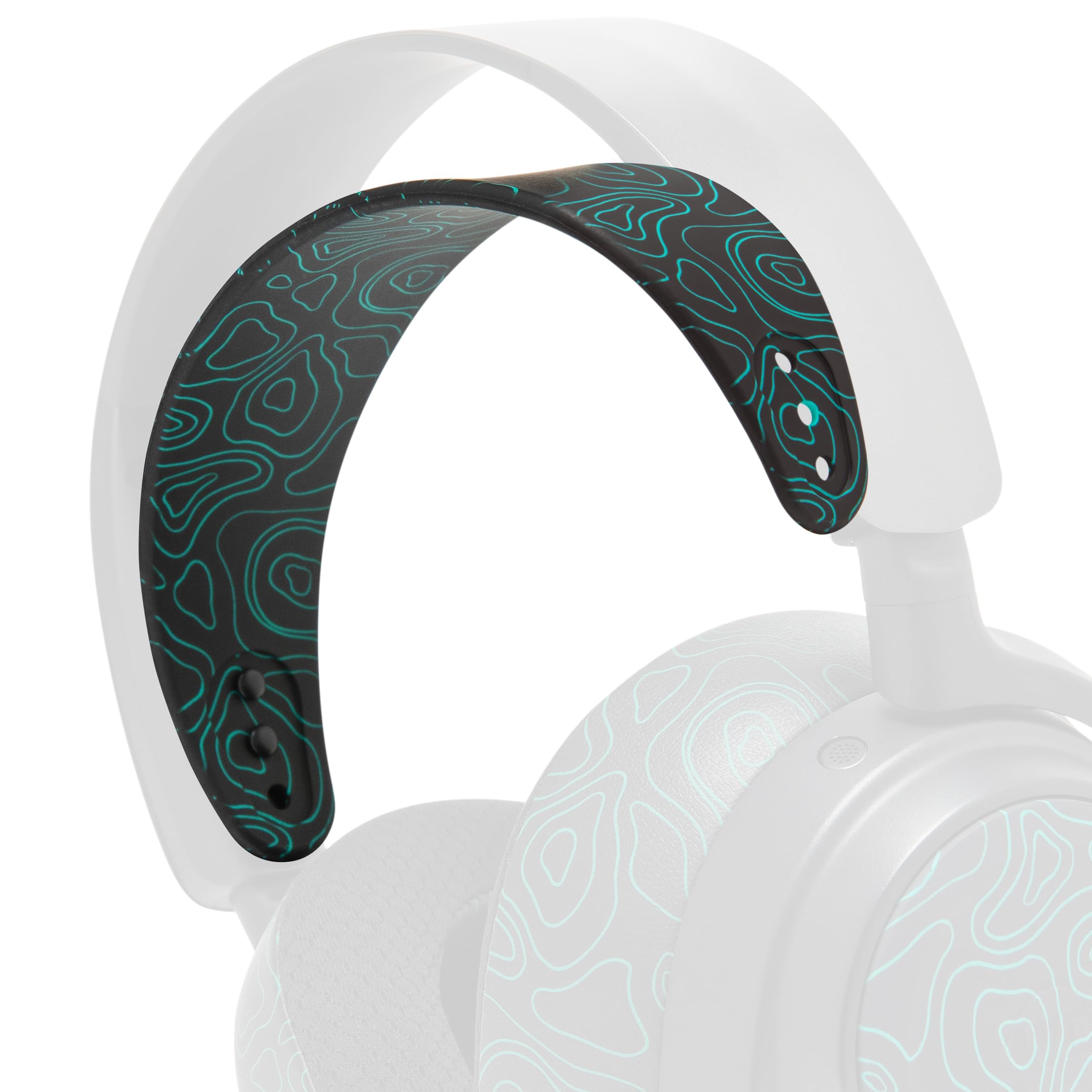 WC HeadbandZ Arctis Nova - Upgraded Silicone Headband for Arctis Nova Headsets by Wicked Cushions - Enhanced Flexibility, Comfort, and Style with
