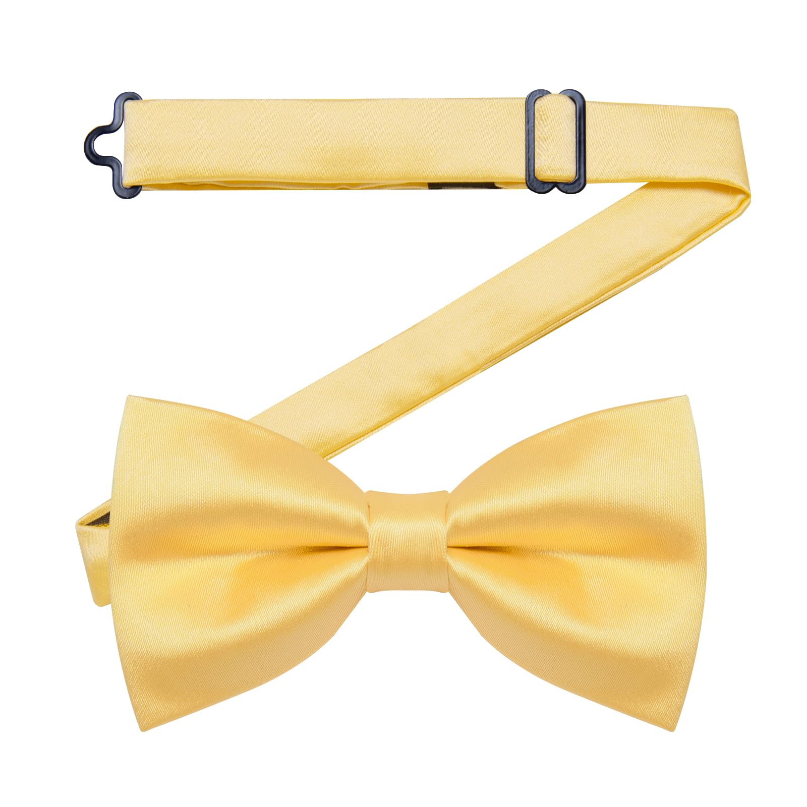 YourTies Bow Ties for Men Pre-Tied Adjustable Bow Tie Coloful Satin Bowtie