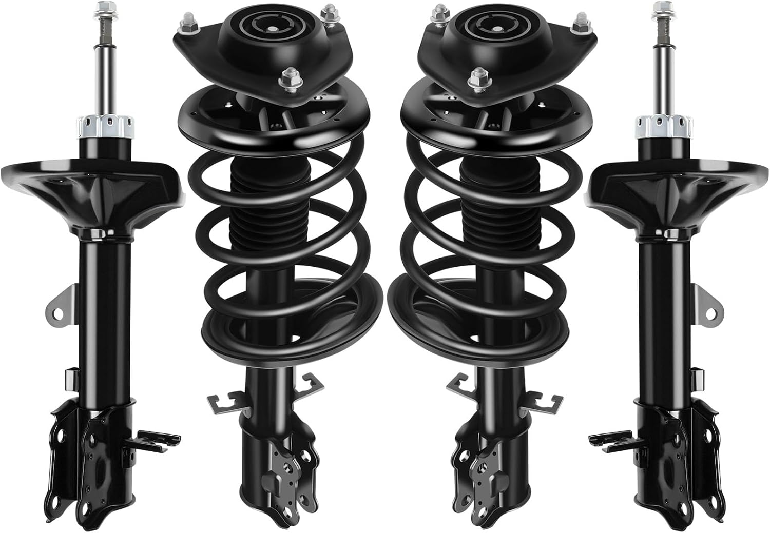 AUTOMUTO Strut Assembly Front Rear Struts Shock Absorber Fit for 2004 2005 2006 2007 2008 2009 for Kia Spectra,2009 for Kia Spectra5