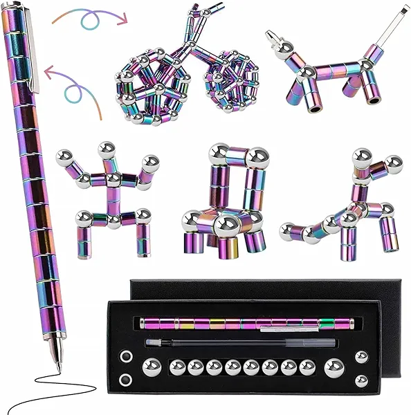 Fidget Pen Gifts For Teenage Girls - Novelty Christmas Stocking Stuffers For Teen Girls, Cool Gadgets Fidget Toys For Adults Anxiety Relief Items For Him Her Best Birthday Gifts For Young Men Women