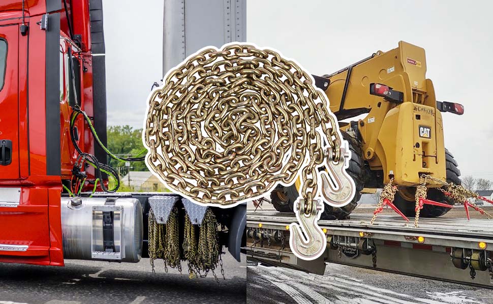 Amazon.com: Lechansen 3/8 Chain Grade 80, Transport Binder Chain 3