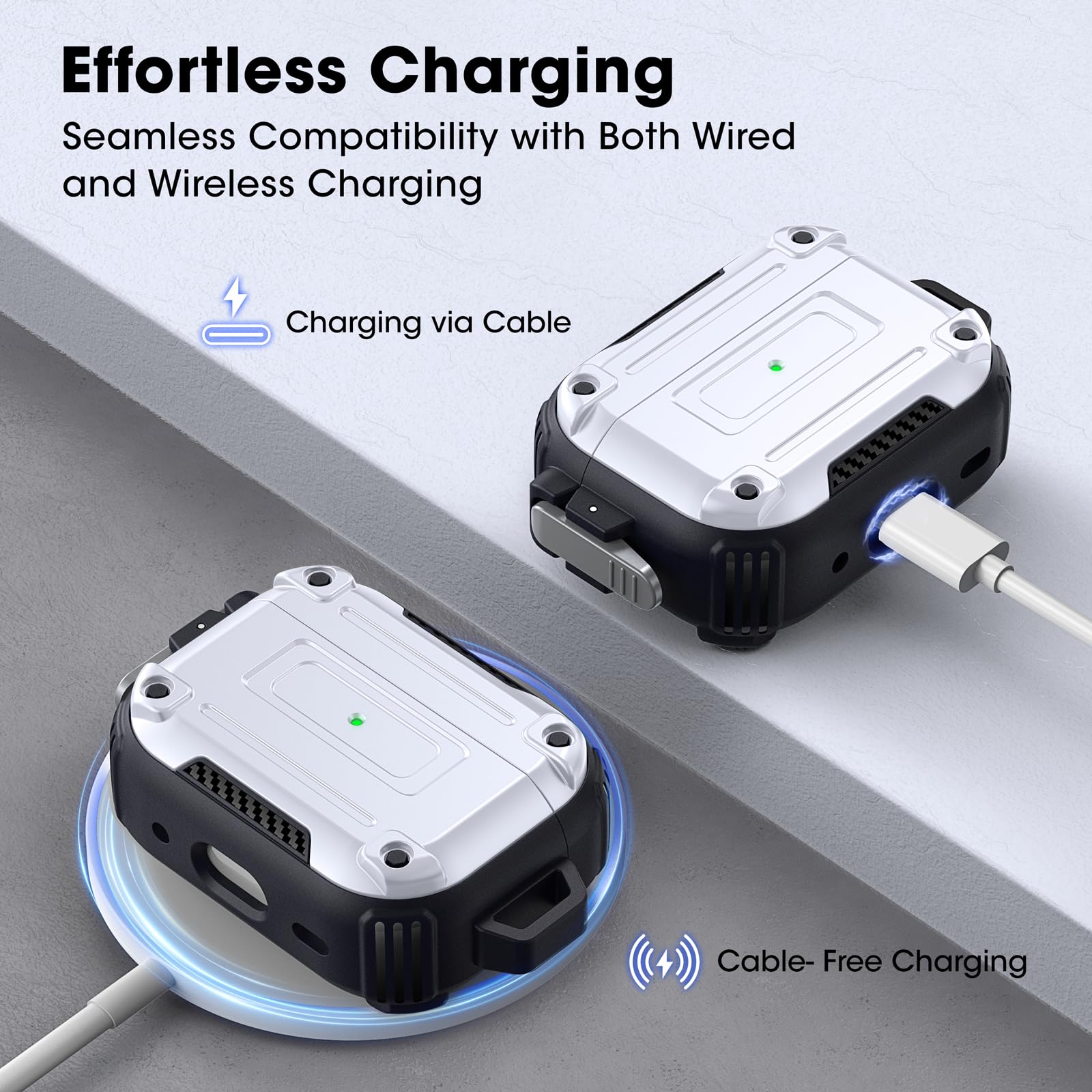 Amazon | DASFOND Airpods Pro ケース エアーポッズプロ 保護カバー