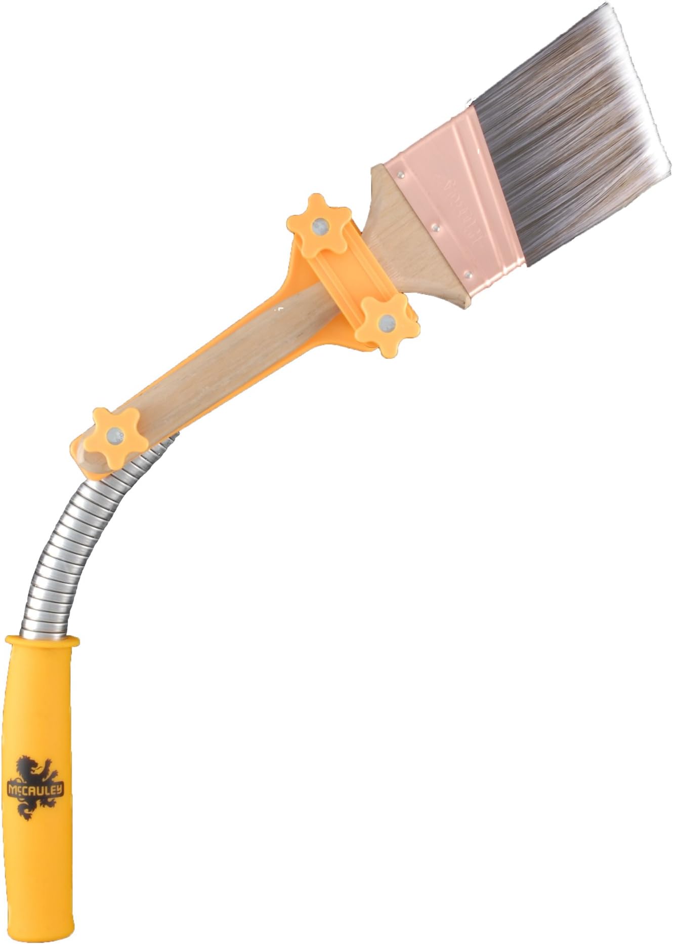 Brushflex- Brush Extender for Paint Brushes and Extension Poles